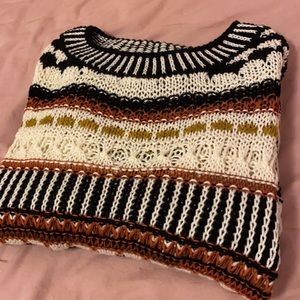 Cute fall knitted sweater